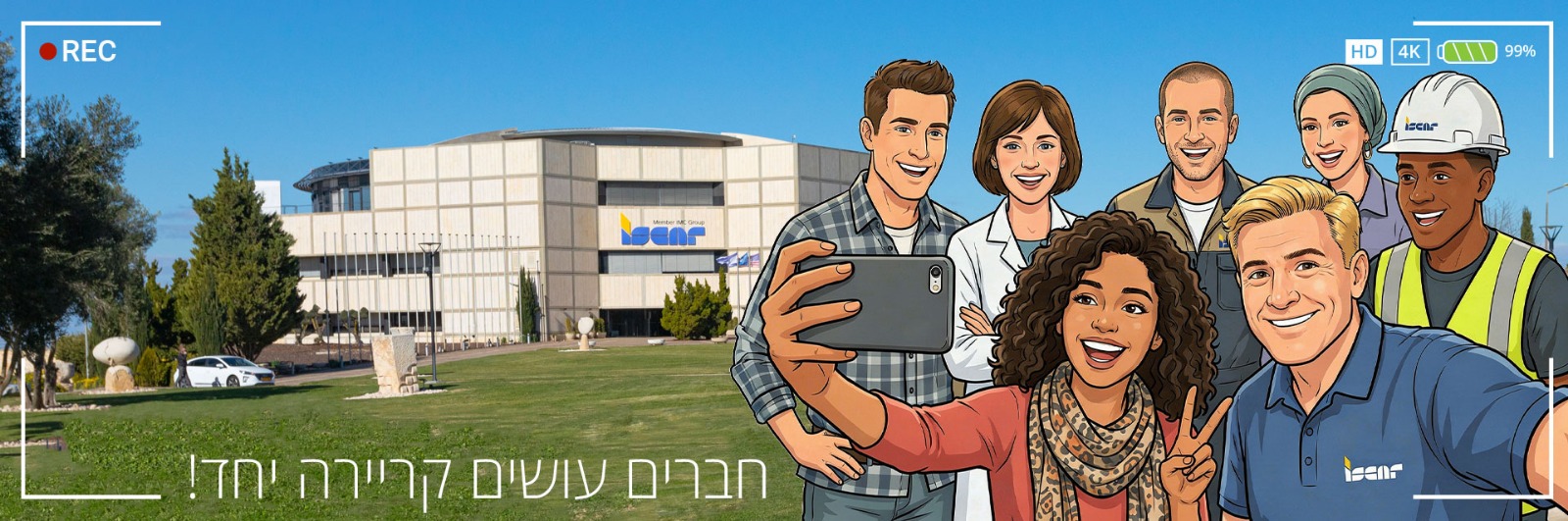 חברים עושים קריירה יחד - ISCAR